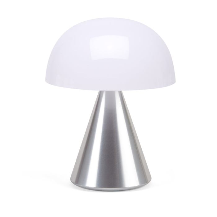 Lexon Mina L Large Portable Led Lamp - Alu Polish Lexon Mina L Large Portable Led Lamp - Alu Polish
