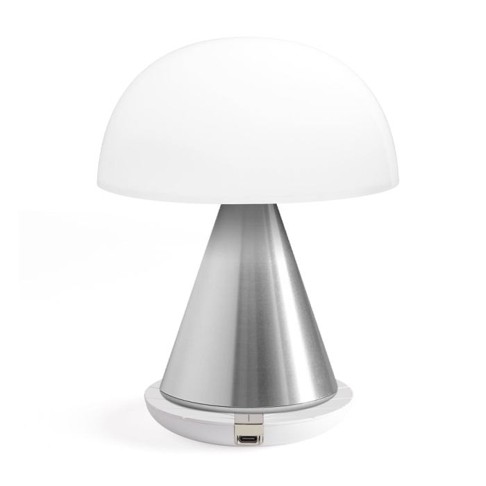 lexon mina l large portable led lamp alu polish lexon mina l large portable led lamp alu polish