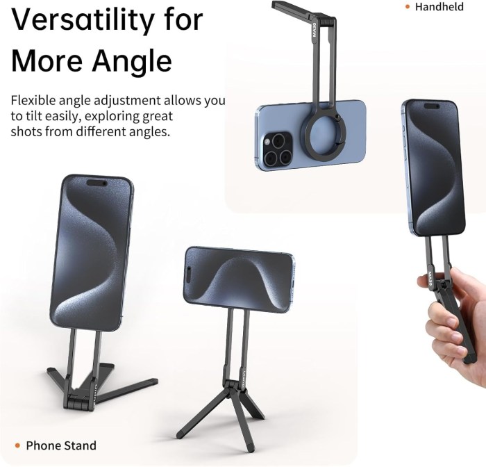 ulanzi ma30 magnetic phone tripod stand for iphone aluminium maglock smartphone mini tripod pocket cell phone stand dual sided magnet quick mount compatible with iphone 16 15 14 13 12 magsafe (silver) ulanzi ma30 magnetic phone tripod stand for iphone aluminium maglock smartphone mini tripod pocket cell phone stand dual sided magnet quick mount compatible with iphone 16 15 14 13 12 magsafe (silver)