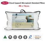 easyrest cloud support microplush standard pillow 48 x 73 cm easyrest cloud support microplush standard pillow 48 x 73 cm