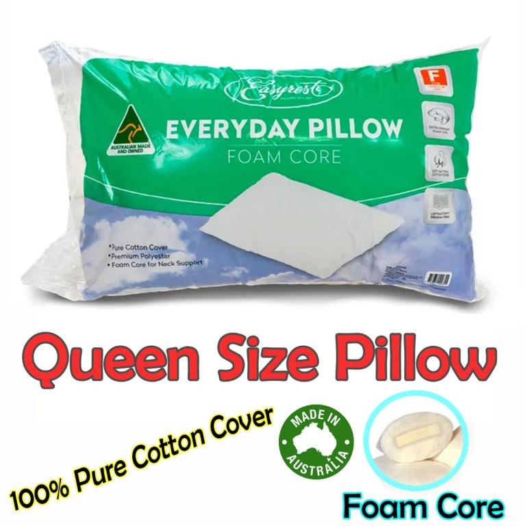easyrest everyday foam cored queen sized pillow easyrest everyday foam cored queen sized pillow
