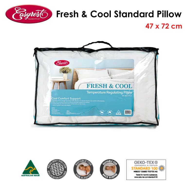 easyrest fresh and cool standard pillow 47 x 72 cm easyrest fresh and cool standard pillow 47 x 72 cm