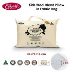 easyrest kids wool blend standard pillow in fabric bag easyrest kids wool blend standard pillow in fabric bag