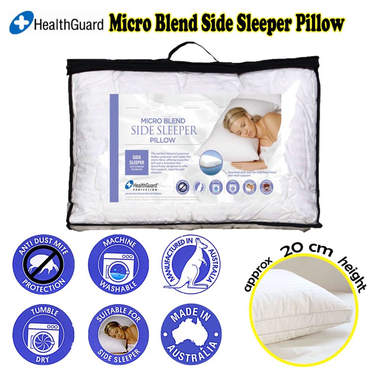 easyrest micro blend side sleeper pillow easyrest micro blend side sleeper pillow