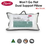 easyrest won't go flat dual support standard pillow 48 x 73 cm easyrest won't go flat dual support standard pillow 48 x 73 cm