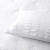 accessorize seersucker white 3 piece polyester comforter set king accessorize seersucker white 3 piece polyester comforter set king