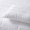 accessorize seersucker white quilt cover set single accessorize seersucker white quilt cover set single