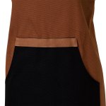 j elliot home selby cotton apron 83 x 68 cm ginger & black