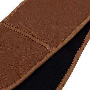 j elliot home selby cotton double oven mitt glove 17 x 82 cm ginger & black j elliot home selby cotton double oven mitt glove 17 x 82 cm ginger & black