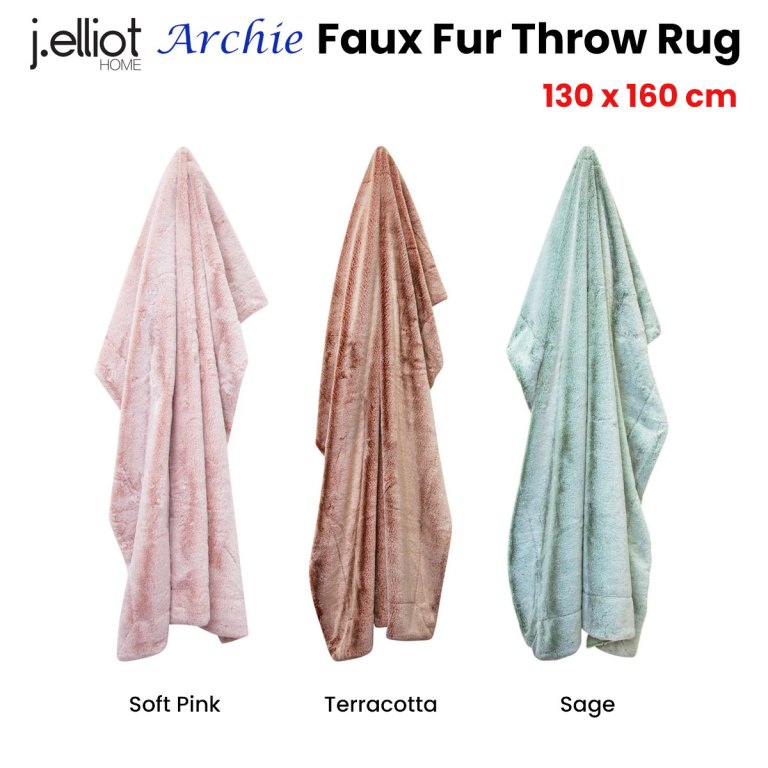 j elliot home archie soft pink faux fur throw rug 130 x 160cm j elliot home archie soft pink faux fur throw rug 130 x 160cm