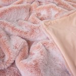 j elliot home archie soft pink faux fur throw rug 130 x 160cm j elliot home archie soft pink faux fur throw rug 130 x 160cm