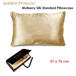 ardor mulberry silk standard pillowcase golden princess ardor mulberry silk standard pillowcase golden princess