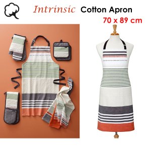 ladelle intrinsic cotton apron 70 x 89 cm