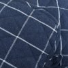 ladelle eco check navy set of 2 pot holders 21 x 21 cm ladelle eco check navy set of 2 pot holders 21 x 21 cm