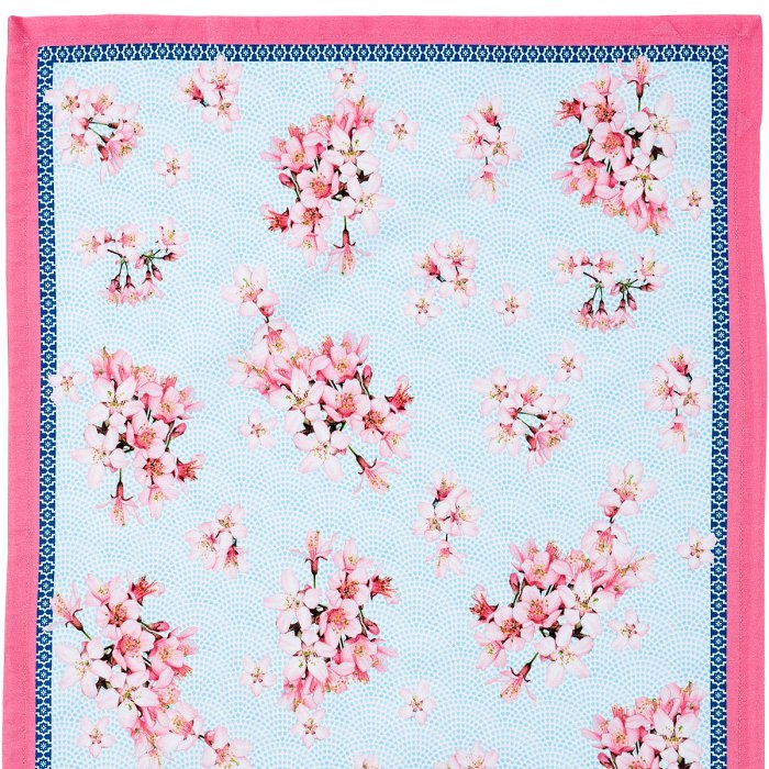 ashdene set of 2 cherry blossom cotton kitchen tea towels 50 x 70 cm ashdene set of 2 cherry blossom cotton kitchen tea towels 50 x 70 cm
