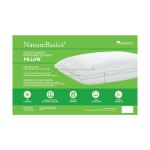 alastairs 1000gsm nature basics deluxe bamboo microfibre blended standard pillow