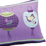 jiggle & giggle butterfly lantern filled oblong cushion 30 cm x 50 cm