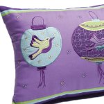 jiggle & giggle butterfly lantern filled oblong cushion 30 cm x 50 cm