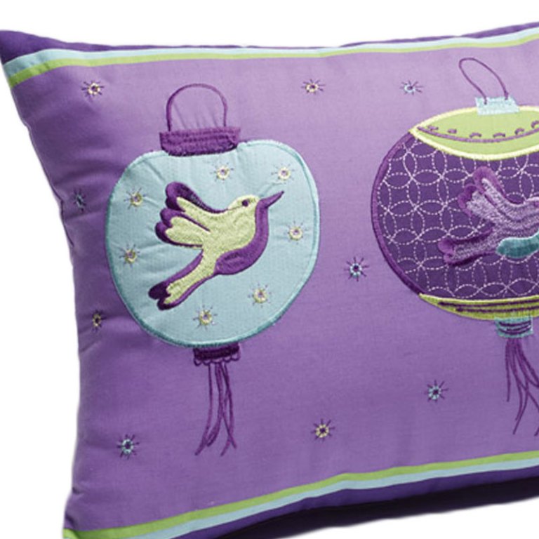 jiggle & giggle butterfly lantern filled oblong cushion 30 cm x 50 cm