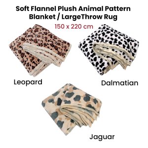 animal skin pattern soft flannel plush single size blanket / large throw rug 150 x 200cm dalmatian animal skin pattern soft flannel plush single size blanket / large throw rug 150 x 200cm dalmatian