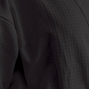 jason 240gsm waffle polyester cotton kimono ebony jason 240gsm waffle polyester cotton kimono ebony