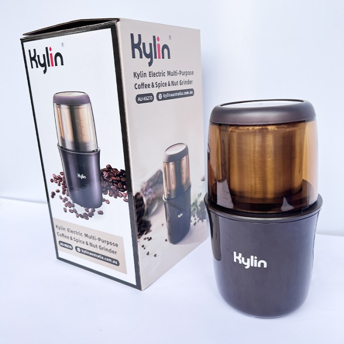 kylin electric multi purpose coffee & spice & nut grinder au k6210 kylin electric multi purpose coffee & spice & nut grinder au k6210