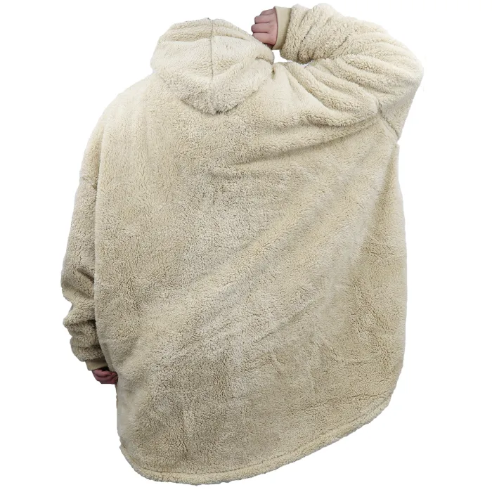 oversized soft pullover plain hoodie warm fleece blanket plush winter sweatshirt, baby pink, adult oversized soft pullover plain hoodie warm fleece blanket plush winter sweatshirt, baby pink, adult