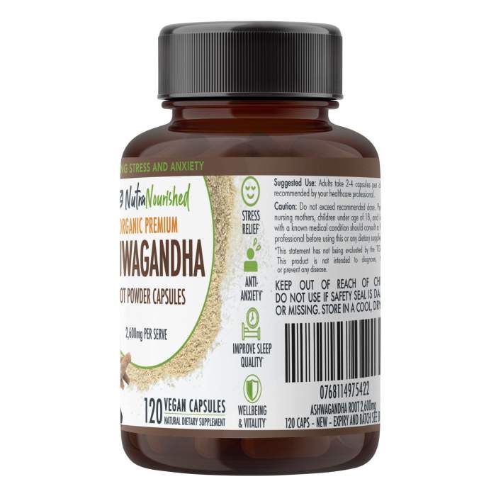 organic ashwagandha capsules (vegan) withania somnifera organic ashwagandha capsules (vegan) withania somnifera