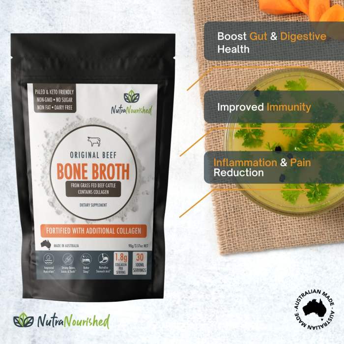 bone broth beef premium grass fed from au/nz 90g bone broth beef premium grass fed from au/nz 90g