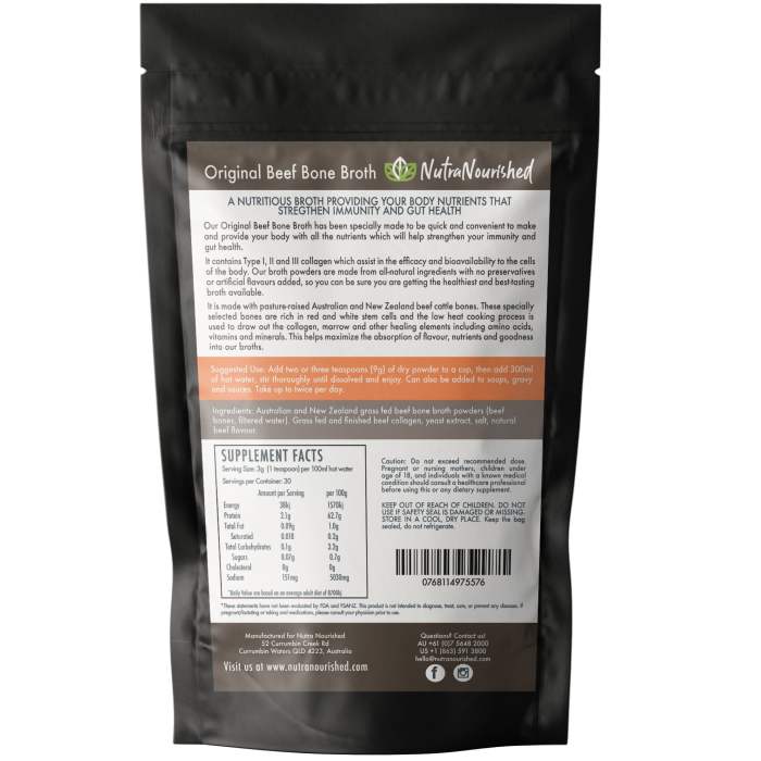bone broth beef premium grass fed from au/nz 90g bone broth beef premium grass fed from au/nz 90g
