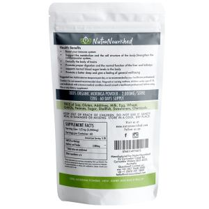 organic pure moringa leaf powder 60g