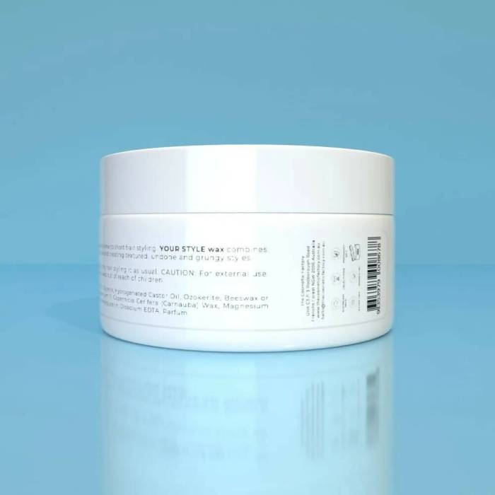 the cosmetic factory your style wax | 100ml the cosmetic factory your style wax | 100ml
