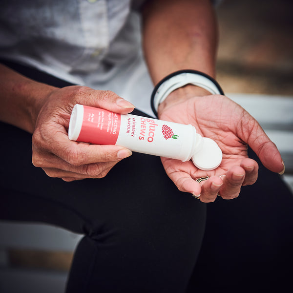 fast acting glucochews | orange | 6 tubes of 10 chews