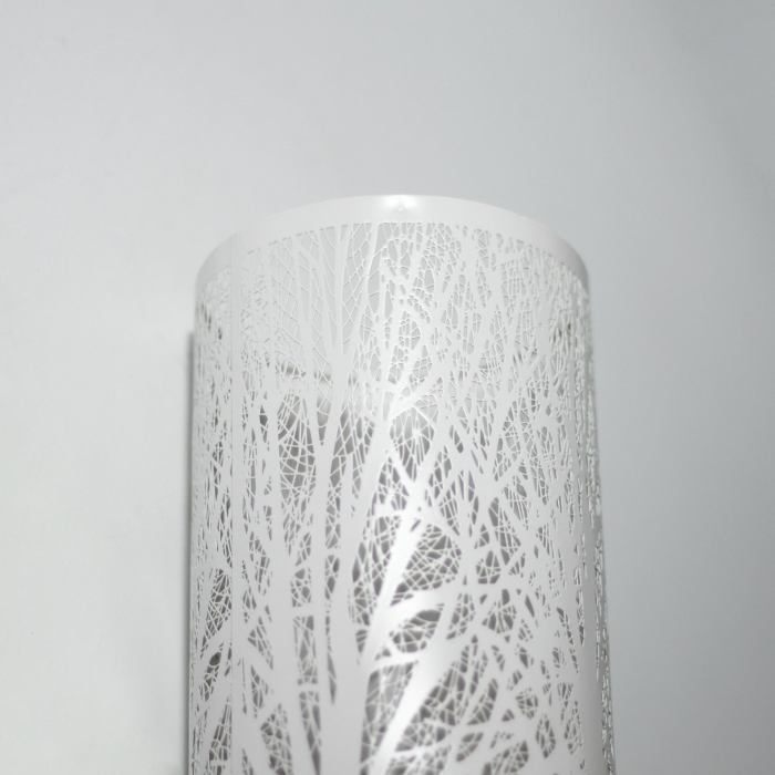 white forest table lamp
