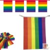 3.6m RAINBOW BUNTING FLAG Party Banner Birthday Market Stall Flags Decor Pride 3.6m RAINBOW BUNTING FLAG Party Banner Birthday Market Stall Flags Decor Pride