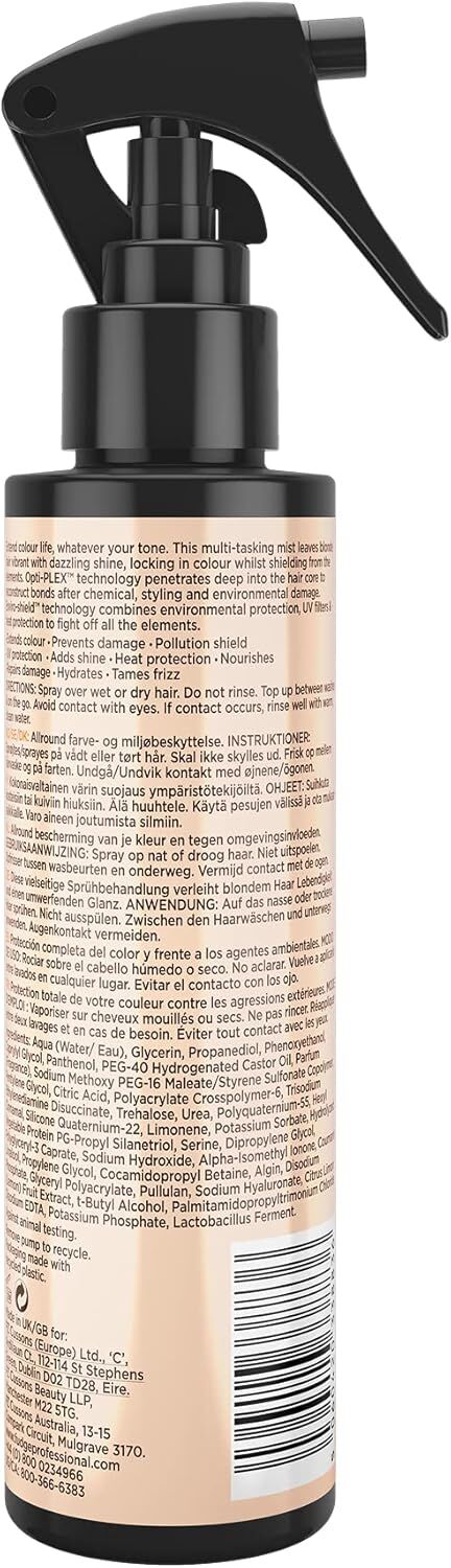 fudge professional all blonde condition and sheild mist, 150 ml fudge professional all blonde condition and sheild mist, 150 ml