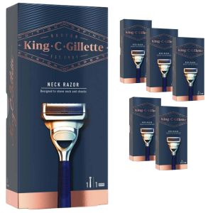 gillette razor for neck & cheeks 6 packs
