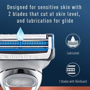 gillette razor for neck & cheeks 6 packs