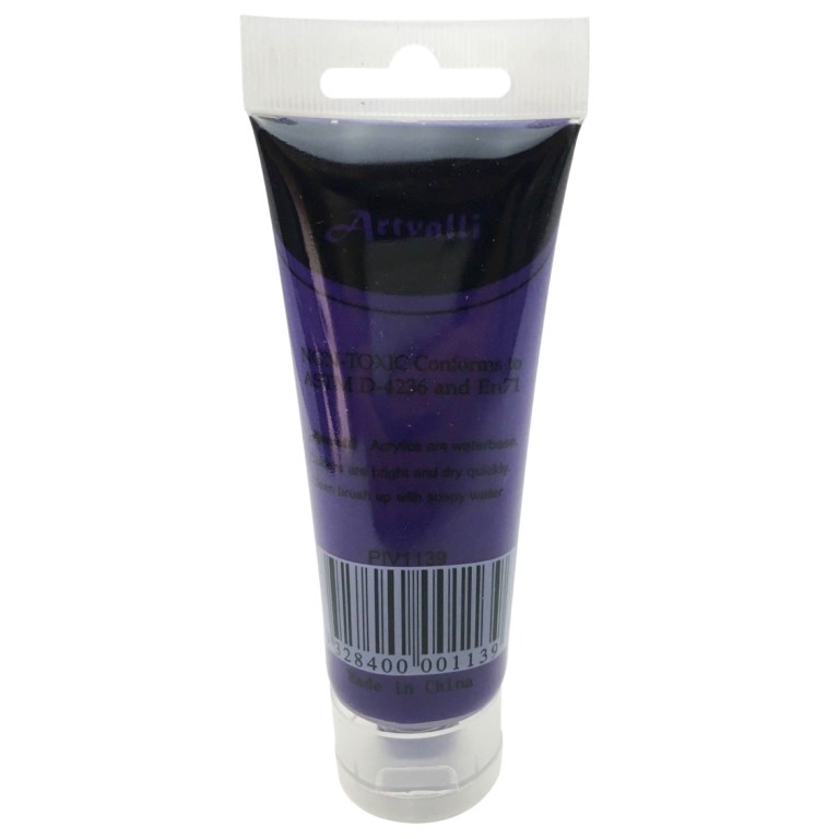 artists acrylic paint craft 75ml tube non toxic paints water based brilliant purple artists acrylic paint craft 75ml tube non toxic paints water based brilliant purple