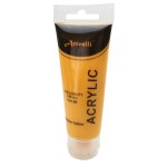 artists acrylic paint craft 75ml tube non toxic paints water based medium yellow