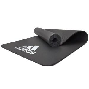 adidas fitness mat 7mm exercise training floor gym yoga judo pilates grey