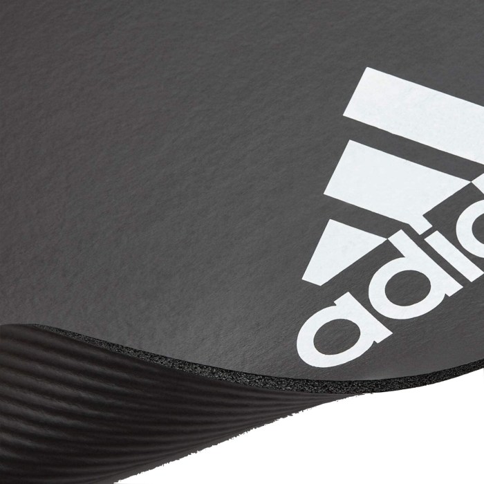 adidas fitness mat 7mm exercise training floor gym yoga judo pilates grey adidas fitness mat 7mm exercise training floor gym yoga judo pilates grey
