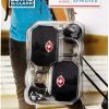 1 pack of 2 lewis n. clark tsa key locks luggage travel padlock keyed black