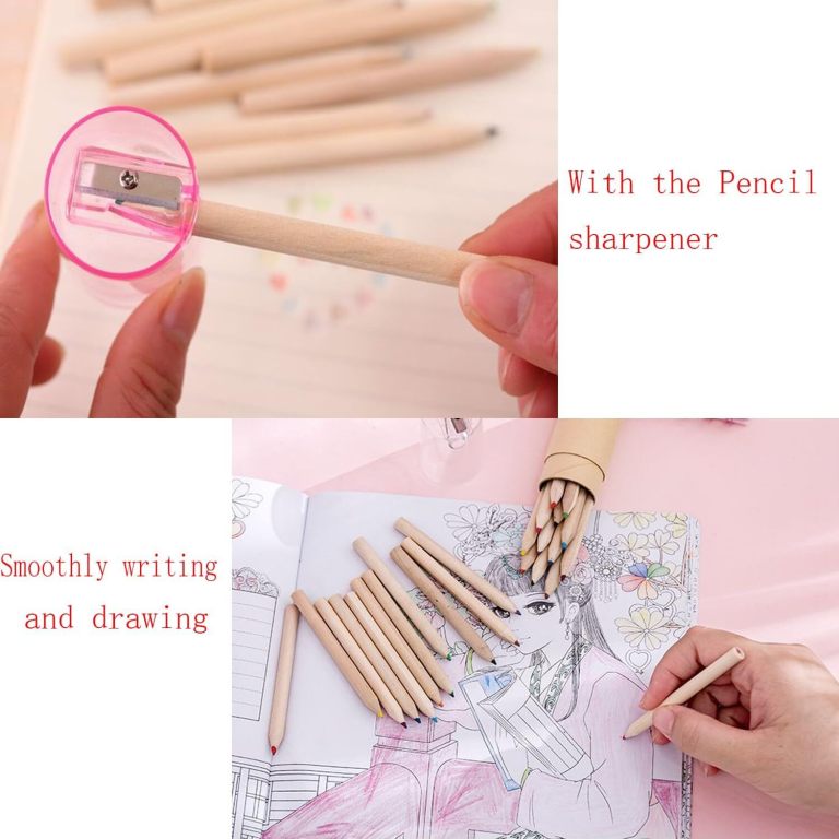 18pcs mini colour pencils junior artist coloured pencils kids drawing pencil