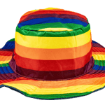 stingy brim terry towelling bucket hat daggy fishing camping lad cap 100% cotton rainbow/blue xxl (59 60cm)