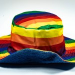 stingy brim terry towelling bucket hat daggy fishing camping lad cap 100% cotton rainbow/blue xxl (59 60cm)