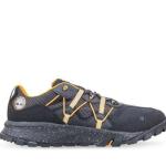 timberland mens garrison trail hiking sneakers shoes trekking runners black us 10