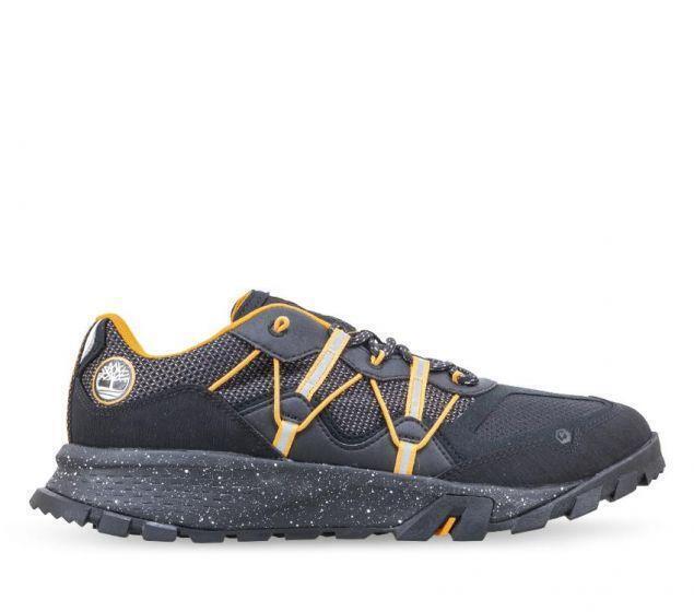 timberland mens garrison trail hiking sneakers shoes trekking runners black us 10