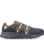 timberland mens garrison trail hiking sneakers shoes trekking runners black us 9