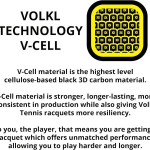 volkl v cell 10 (320g) tennis racquet unstrung 4 1/2